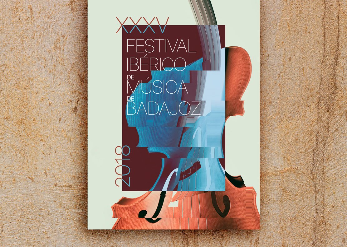Cartel Festival Ibérico de Música de Badajoz